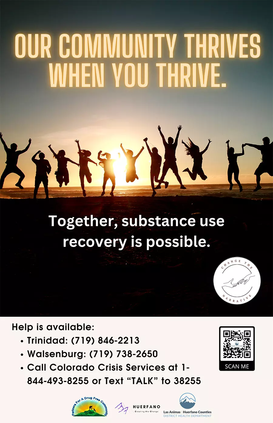 Our Community Thrives when you Thrive